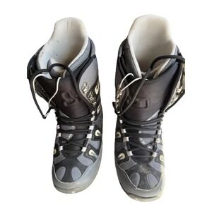 Burton Freestyle Snowboard Boots Mens Size 10.5 Gray All Mountain Lace Up